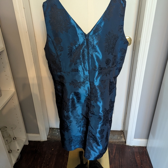 Jessica Howard 24WP Teal Blue Dress - Picture 2 of 5